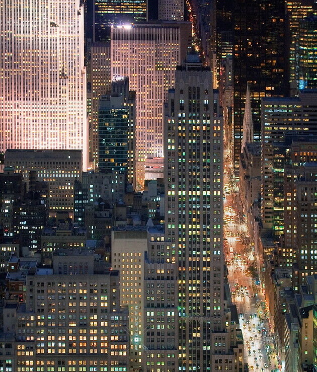 Вид из Эмпайр-Стейт-Билдинг (Empire State Building)