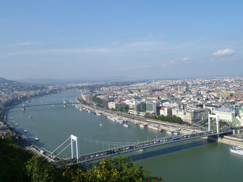 Будапешт, вид с холма Геллерт (Будапешт, вид с горы Геллерт)