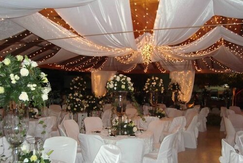 Декор зала для свадебного торжества своими руками