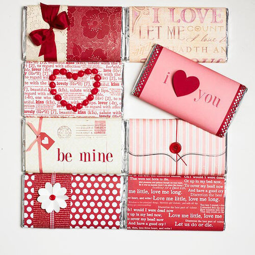 Упаковка для подарка в День святого Валентина
