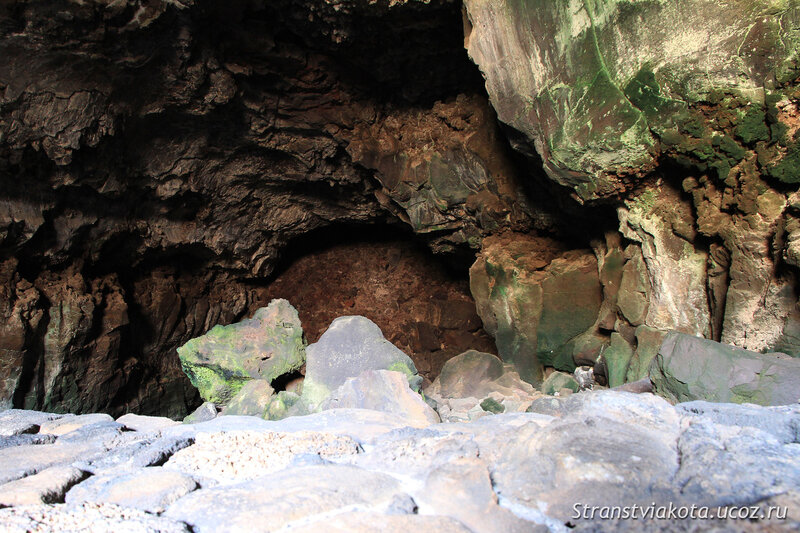 Лансароте, пещера Зеленых