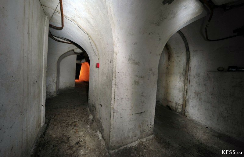 Форт №1 Владивостокской крепости, расположенный близ Горностая, подземная часть