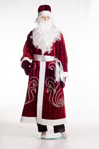 Мужской карнавальный костюм Дед Мороз