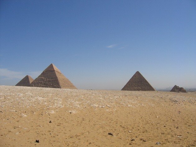 Пирамиды Гизы. Египет