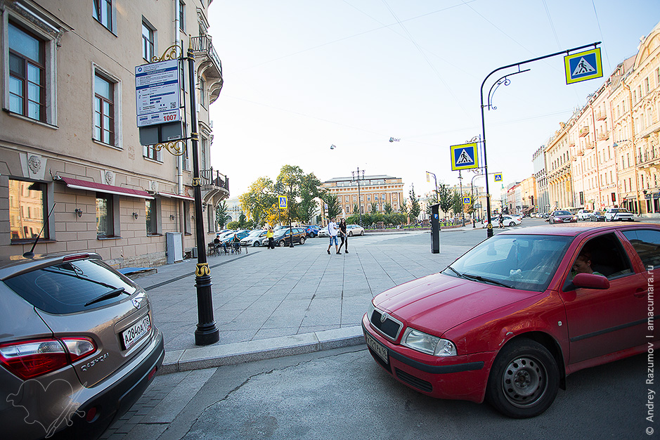 Платная парковка в Санкт-Петербурге