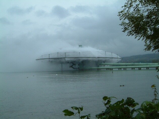 Здание-oблако (The Blur Building). Швейцария