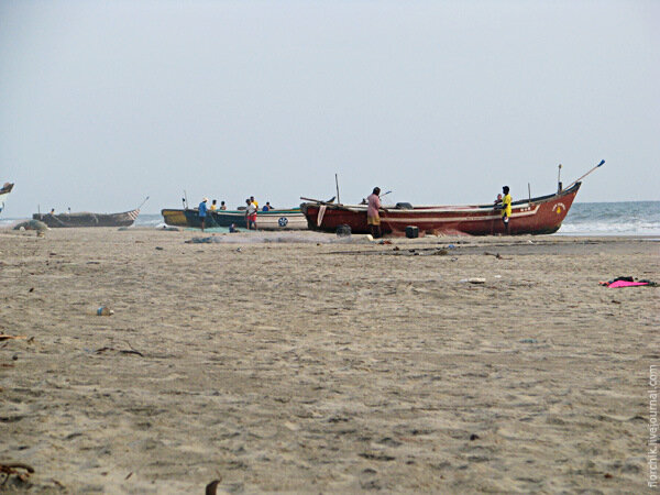 Индия. Северный Гоа. Пляж Арамболь.