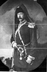 Портрет офицера батальона  А.К. Толстой.