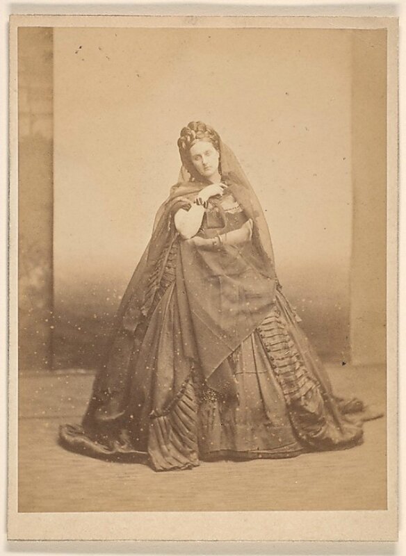 Первая фотомодель графиня Кастильоне и мода 1860 - х гг. 