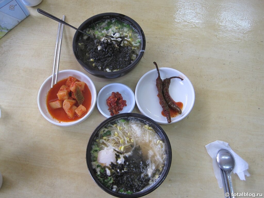 Что едят в Южной Корее