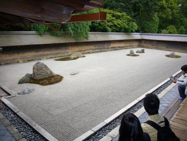 Сад камней Рёандзи. Япония