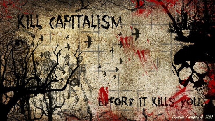 капитализм, плакат