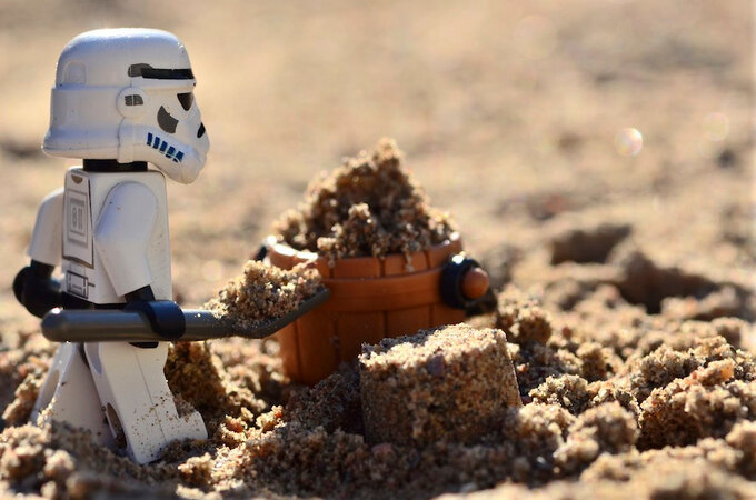 A true work for a Sandtrooper