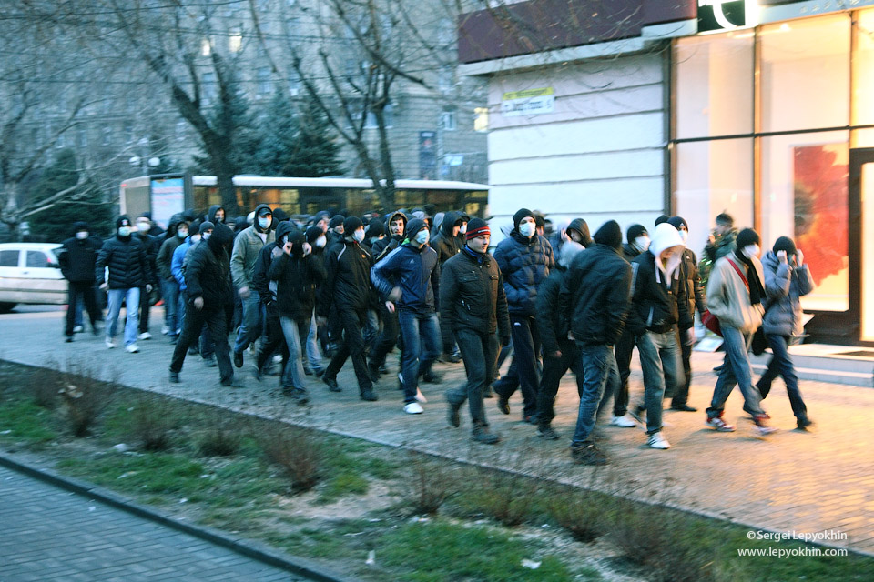 Акция «Стоп кавказский террор!» в Волгограде, 18 декабря