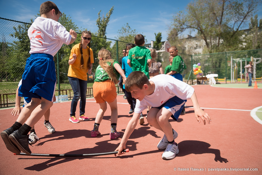 Соревнования среди воспитанников детских домов Волгограда и Волгоградской области, организованные Благотворительным Фондом Елены Исинбаевой