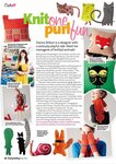 Simply Knitting - английский журнал по вязанию спицами и крючком моделей и аксессуаров для всей семьи и предметов для дома.