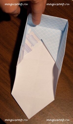 коробочка оригами, упаковка для мыла своими руками, как сделать коробочку