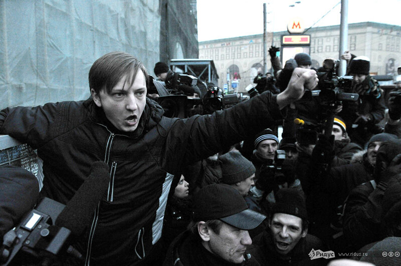 Акция протеста на Лубянской площади, Москва, 05 марта 2012 года