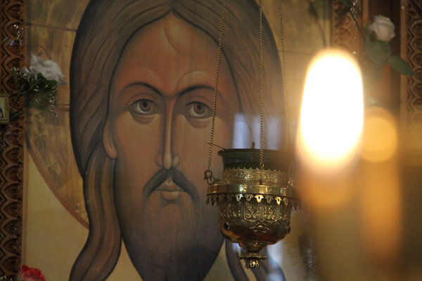 Икона в храме Александра Невского (08.05.2013)