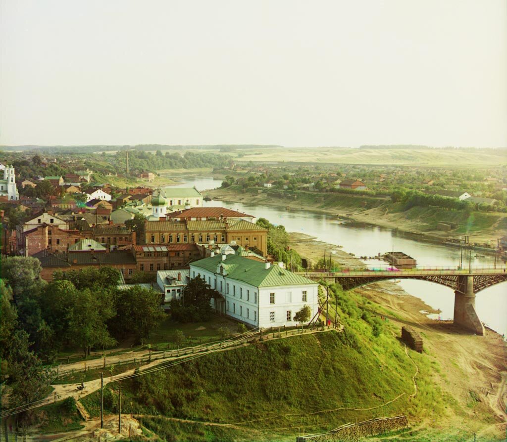 Витебск. Часть города с Западной Двиной. 1912
