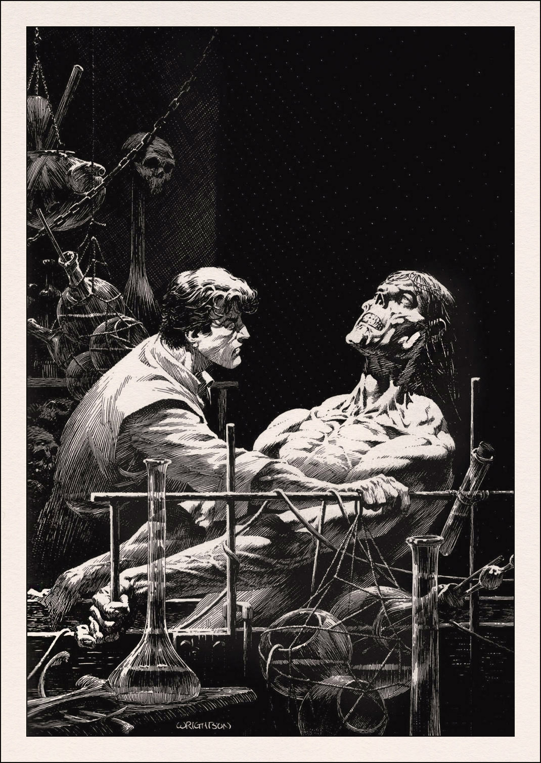 From Bernie Wrightson's Frankenstein 