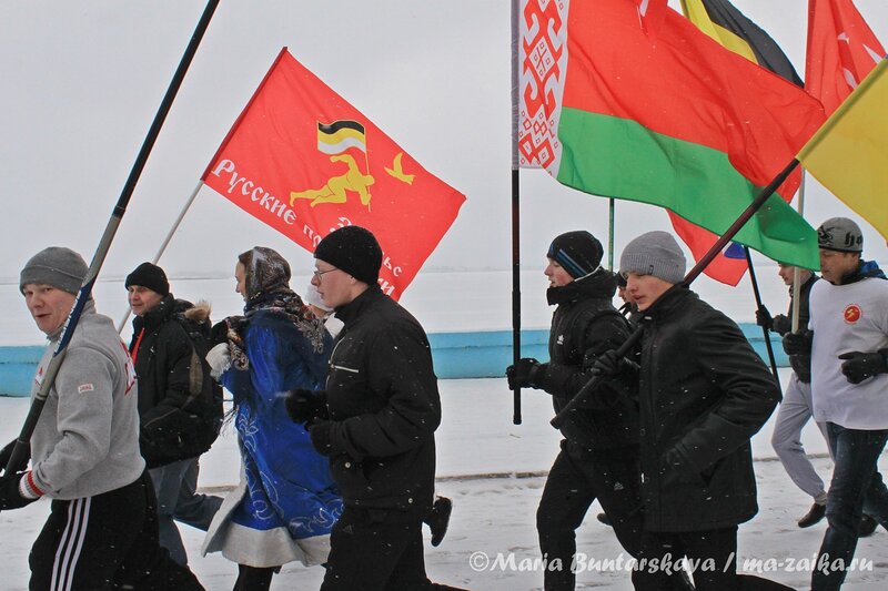 Новогодняя русская пробежка, Саратов, 01 января 2012 года