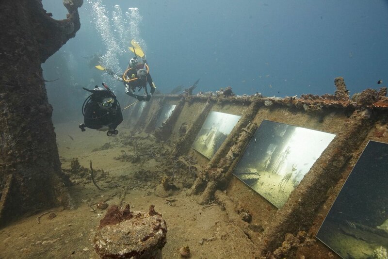 Андреас Франке. Сюрреалистическая подводная галерея. Фотографии