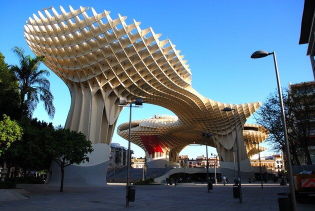 Культурный центр Metropol Parasol. Севилья, Испания