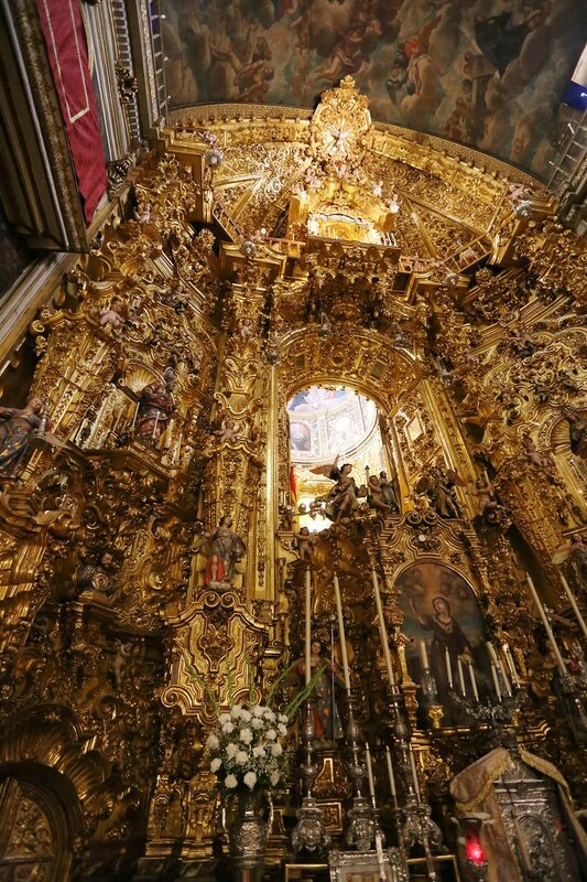 Гранада. Базилика Святого Иоанна Божьего. Интерьеры