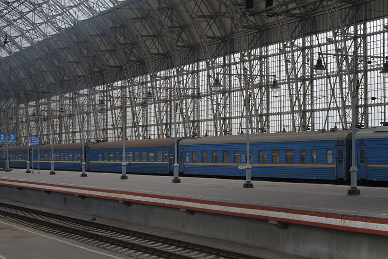 Киевский вокзал, Москва, 14 октября 2011 года