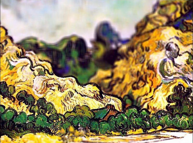 Ван Гог и Photoshop. Эффект миниатюрного фото на картинах 19 века