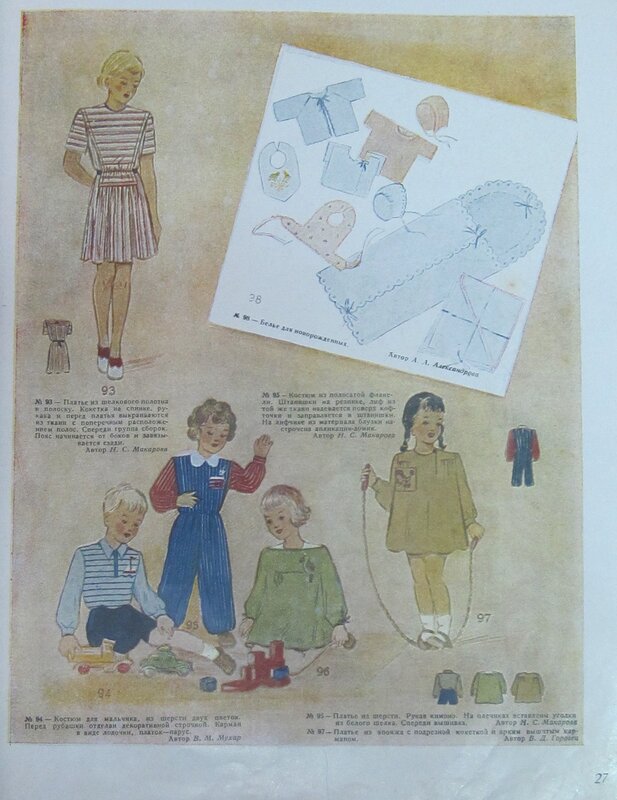 «Журнал мод», №1, 1945 г. 