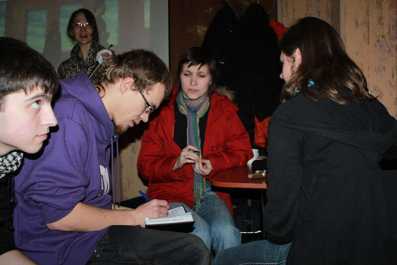 'Ключевое слово' в Саратове, бильярд-бар 'Абриколь', 22 марта 2012 года