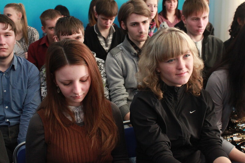 Презентация литературного журнала 'Волга' студентам 'СГУ', Саратов, 03 апреля 2012 года