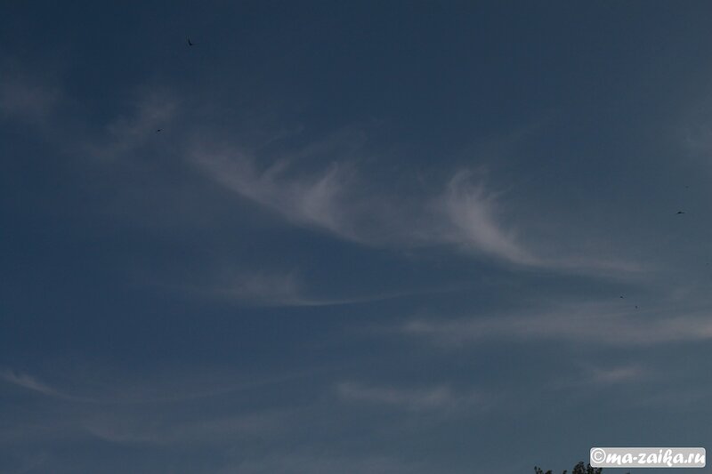 Небо над городом, Саратов, 16 мая 2012 года
