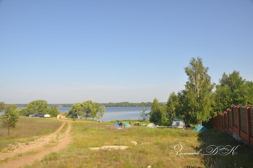 Панорама  нашего  лагеря.