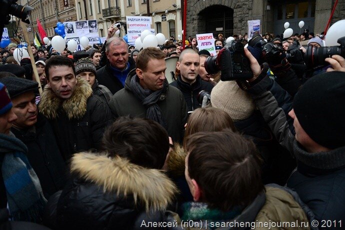 Митинг/Шествие против Владимира Путина в Санкт-Петербурге, 25 февраля 2012 года