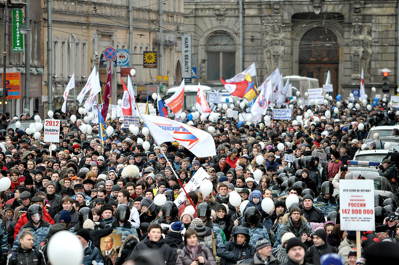 Митинг/Шествие против Владимира Путина в Санкт-Петербурге, 25 февраля 2012 года