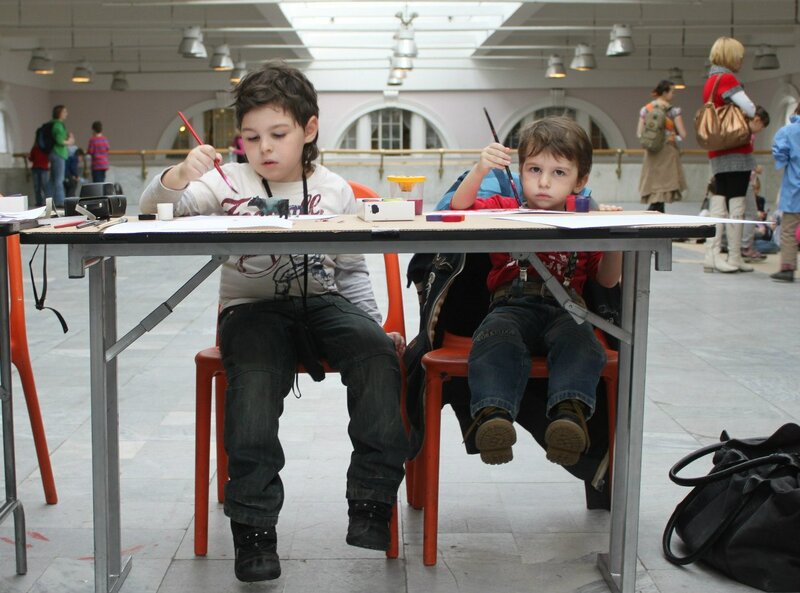 Интерактивная выставка 'Краски детства', Санкт-Петербург, 14-18 марта 2012 года