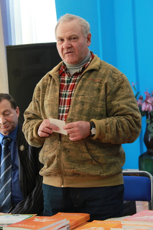 Презентация литературного журнала 'Волга' студентам 'СГУ', Саратов, 03 апреля 2012 года