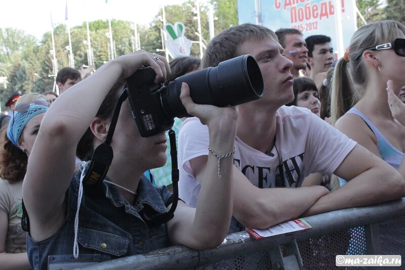 Они вас снимали на фестивале 'RED ROCKS TOUR', Саратов, 12 мая 2012 года