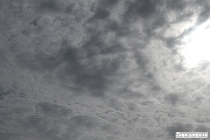 Небо утром, Саратов, 08 мая 2012 года