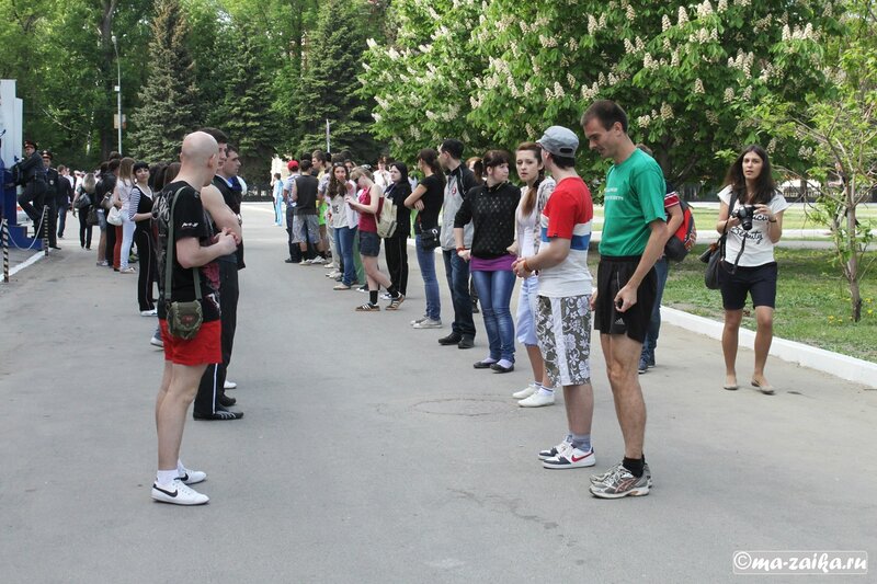 Акция 'Наследники Победы - Хранители Победы', Саратов, парк Победы, 08 мая 2012 года