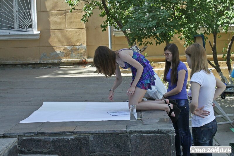 Подготовка к 'ECO-FEST Saratov 2012', Саратов, музей Н.Г.Чернышевского, 12 мая 2012 года