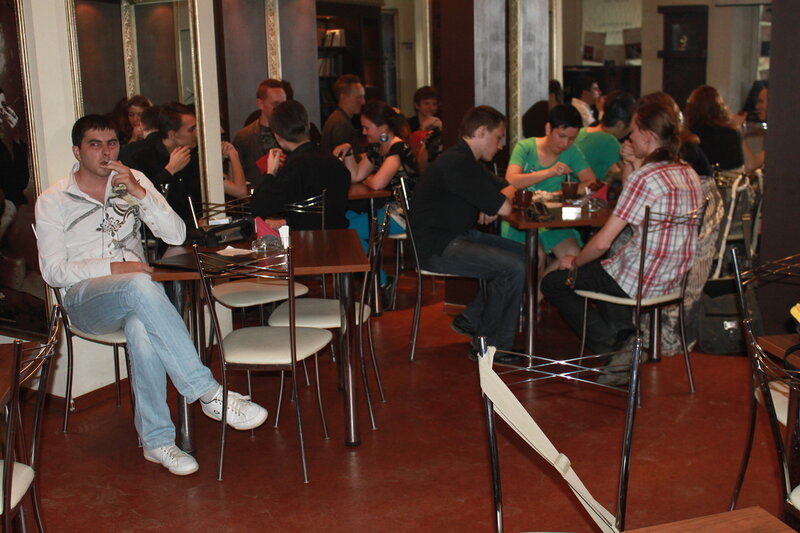 Творческий вечер Павла Косова, кафе Art-Налёт, 28 апреля 2012 года