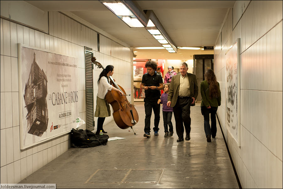 музыканты в метро