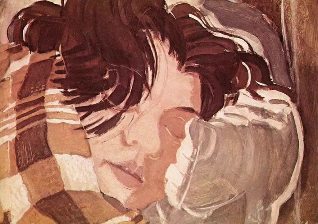 Sleeping Woman, 1932_Gyula Derkovits(1894-1934)