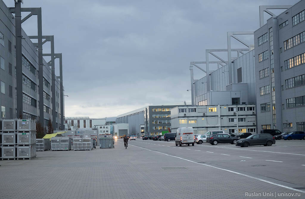 Завод Airbus в Гамбурге