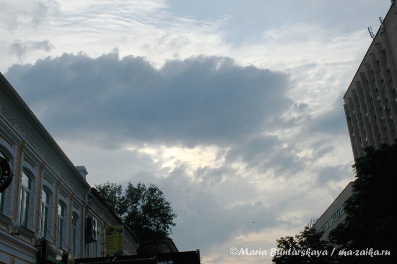 А небо всё также красиво, Саратов, 16 июля 2012 года