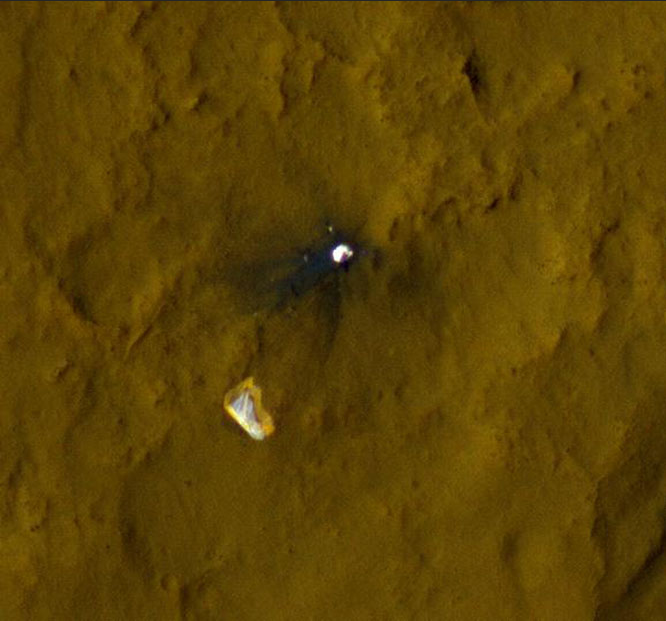 НАСА марсоход Curiosity на Красной планете
